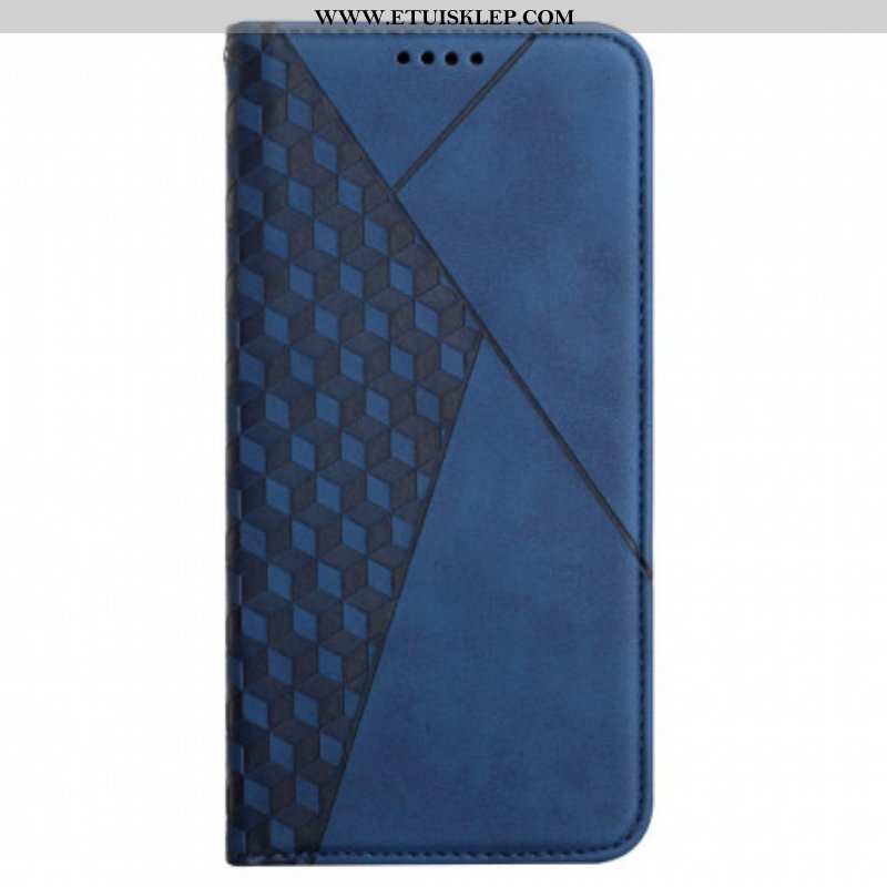 Etui Na Telefon do Oppo A94 5G Etui Folio Dotyk Skóry W Stylu Sześciennym